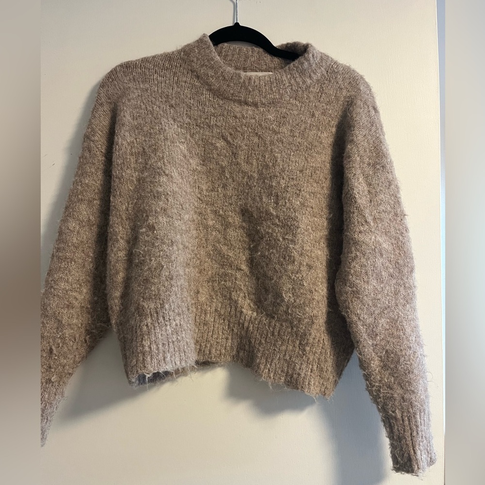 Brown sweater